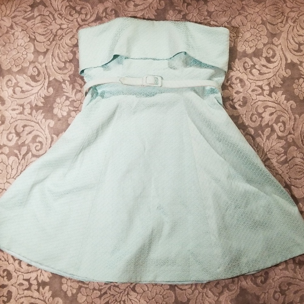 NWT Badgley Mischka strapless dress